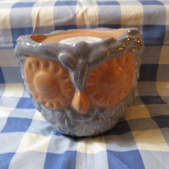 Bath & Body Works Single Wick Owl Candle Holder NEW - Picture 1 of 4